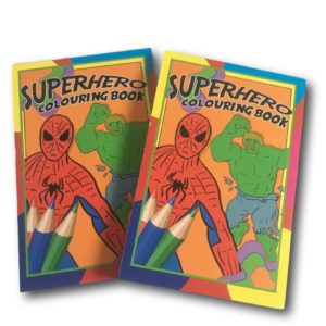 Superhero Colouring Book - Force Pad